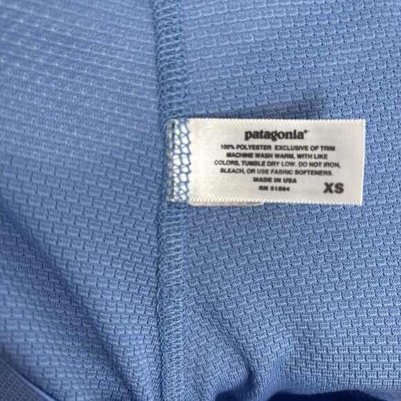 Patagonia Pants Womens Capilene Base Layer XS Blue Performance Outdoor Thermal - Picture 9 of 9